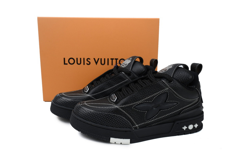 Pkkicks God Batch LOUIS VUITTON Skate Sneakers Black