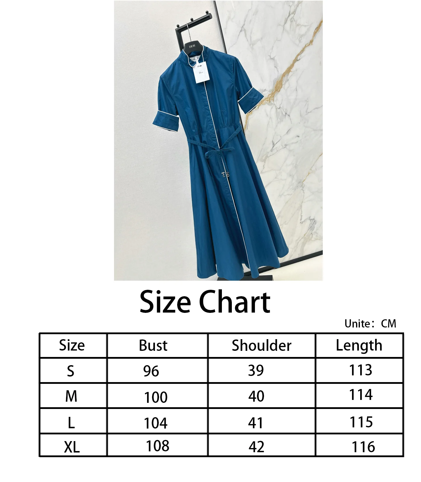 CD NEW denim dress