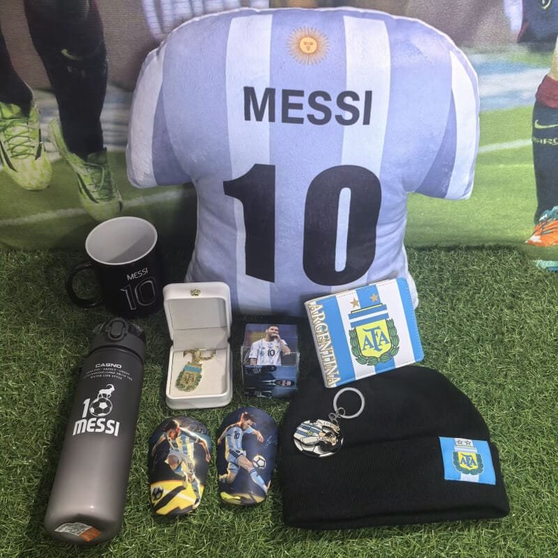 Argentina Messi Pillow Gift Bundle