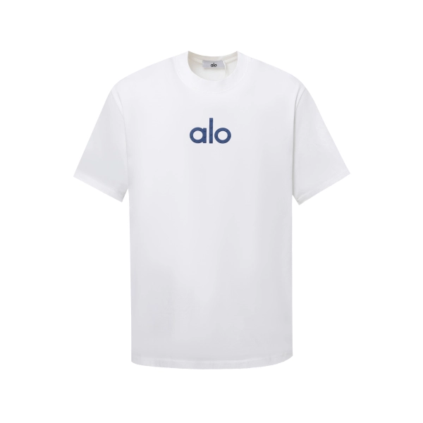 alo yoga T-shirt White (blue label)