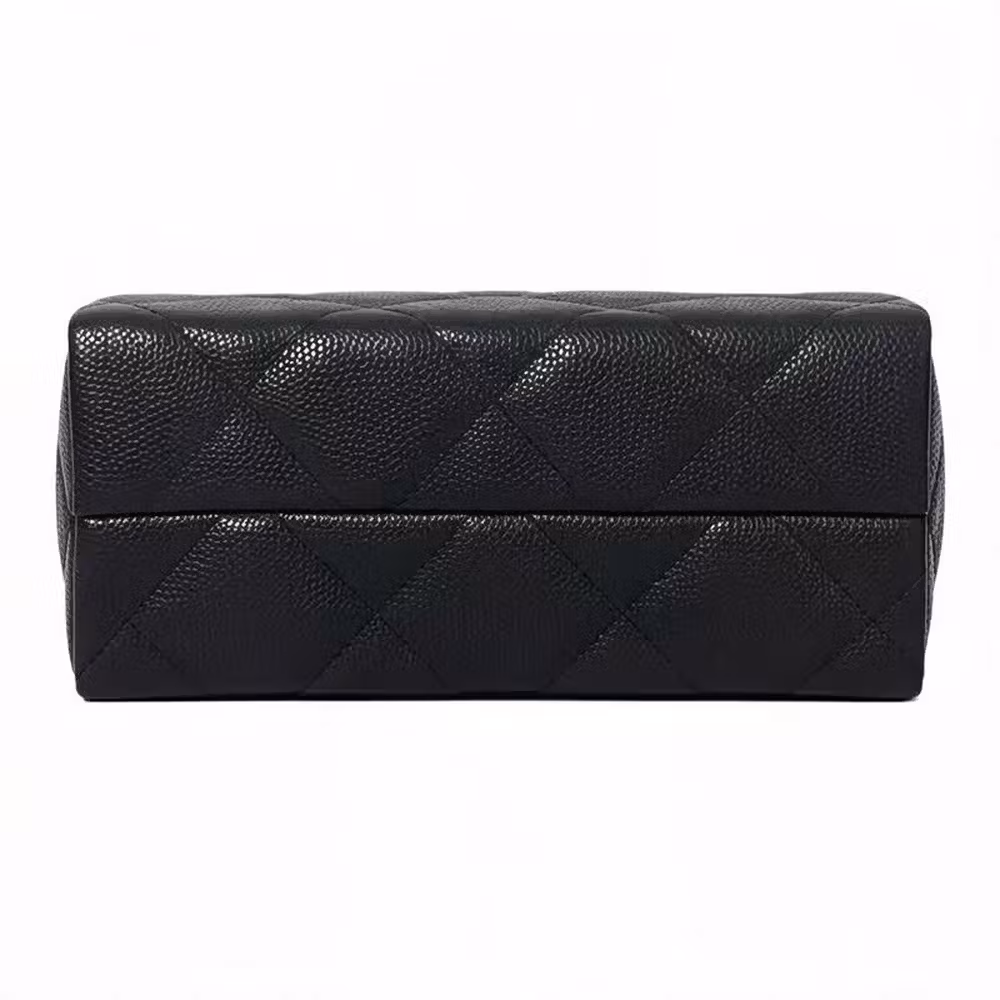 Chanel (CHANEL) Women's Bag 26C Gold Buckle Double C Diamond Plaid Leather Wear Chain Crossbody Handbag Calfskin Gift AP5274-B15583-94305 for Girlfriend 15cm Long 7cm Wide 11cm High