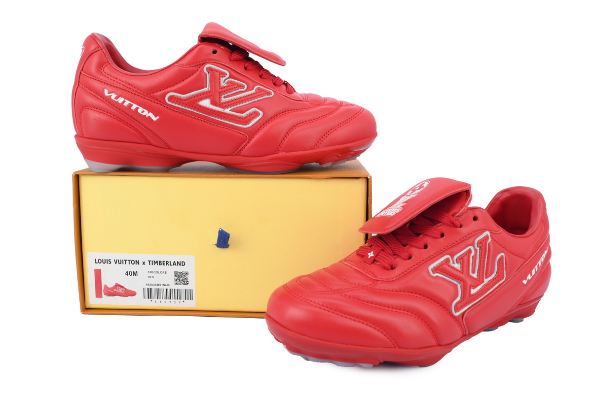Pkkicks God Batch Louis Vuitton Soccer Red