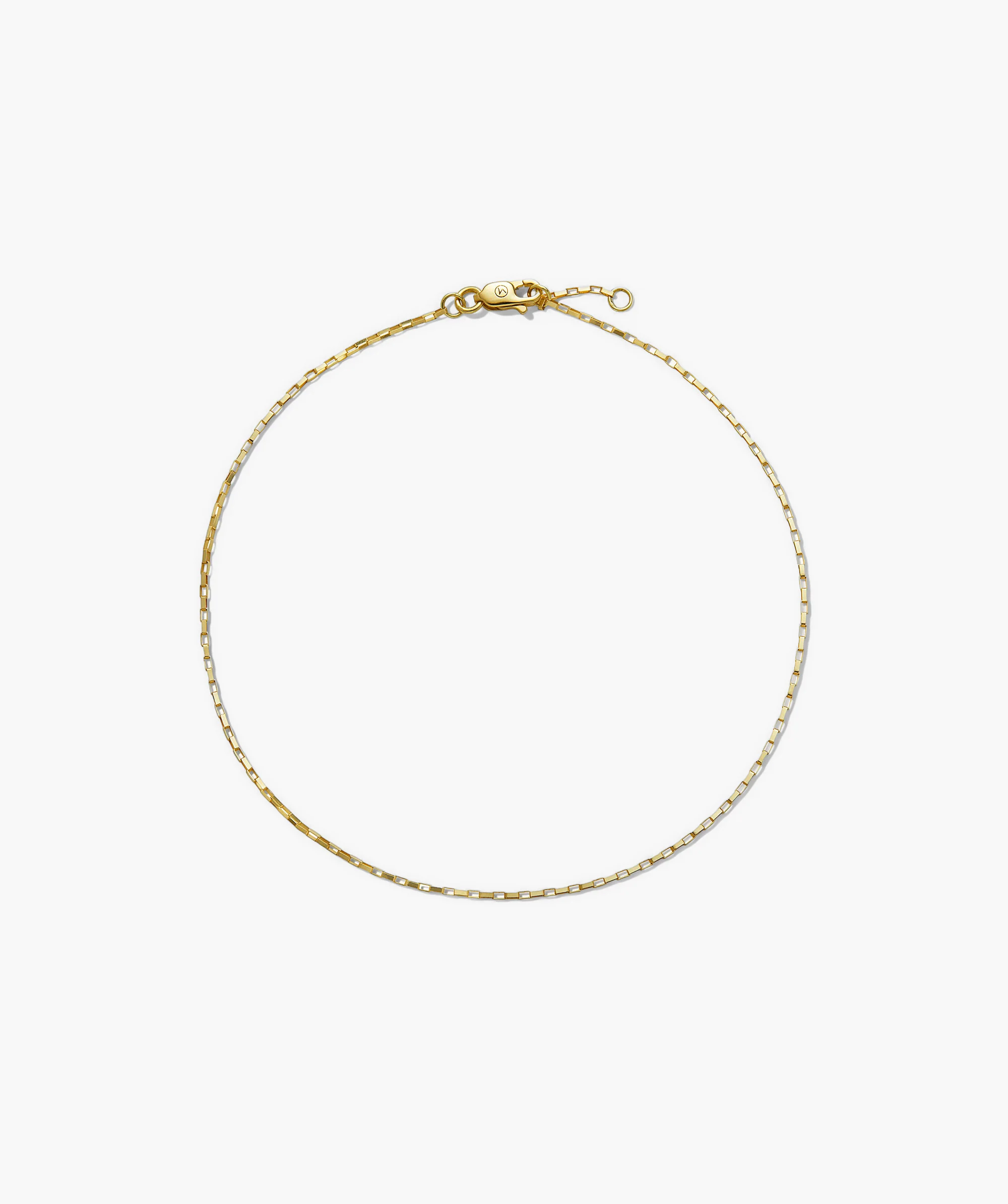 Paper Chain Anklet