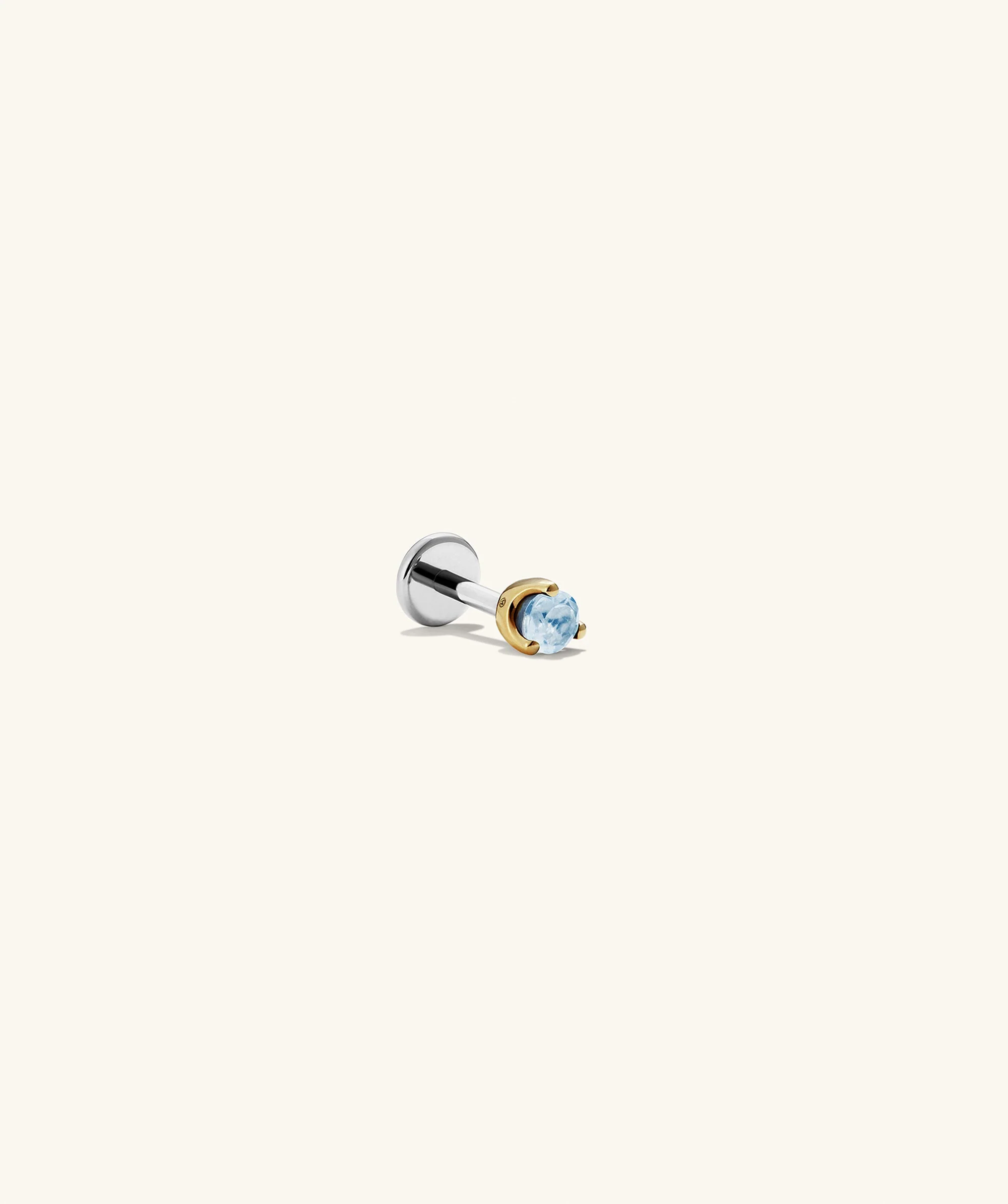 Piercing Studio - Single Gemstone Mini Flat Back Stud