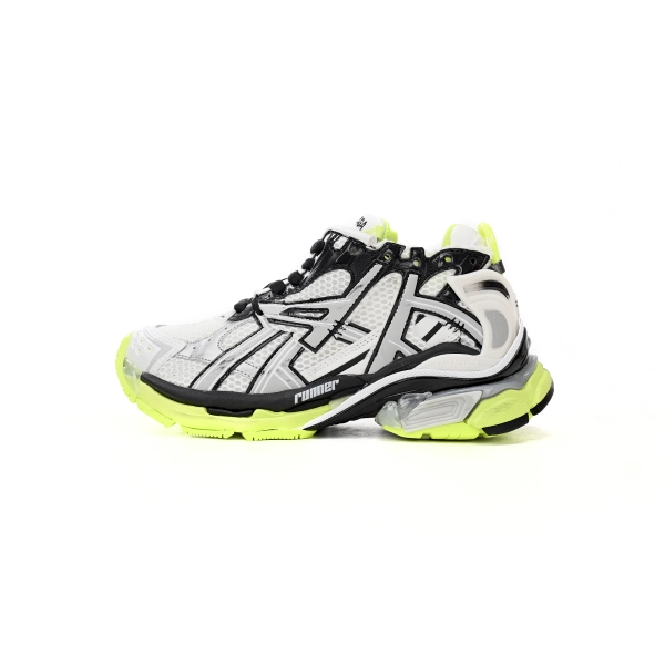 Balenciaga Runner Black white, and Yellow 677402 W3RBP 1093