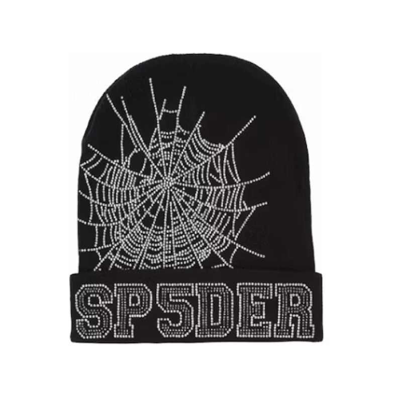 Sp5der Web Beanie Black