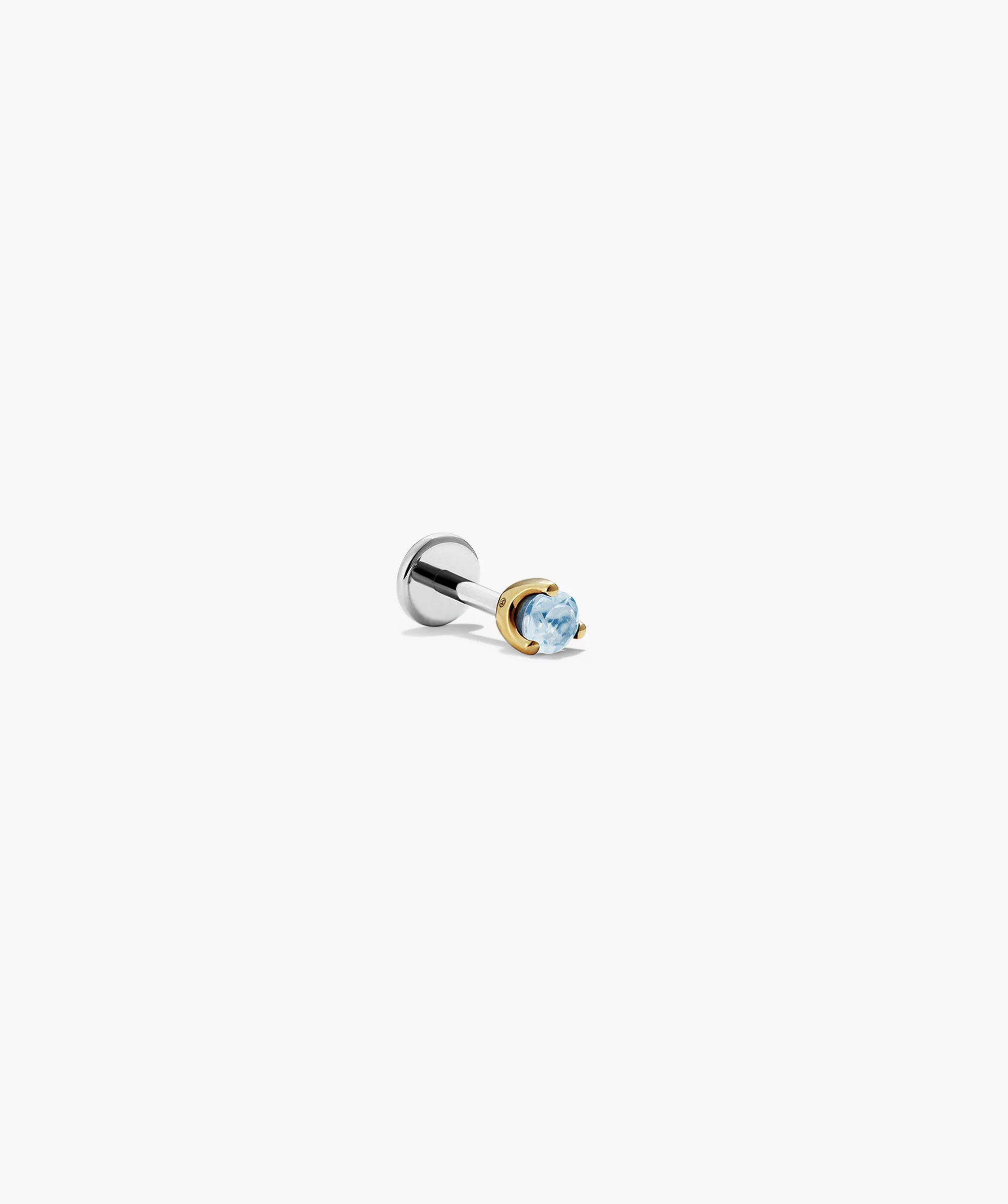 Piercing Studio - Single Gemstone Mini Flat Back Stud
