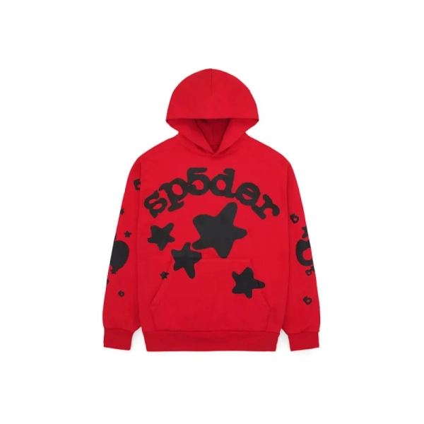 Sp5der Beluga Hoodie Red