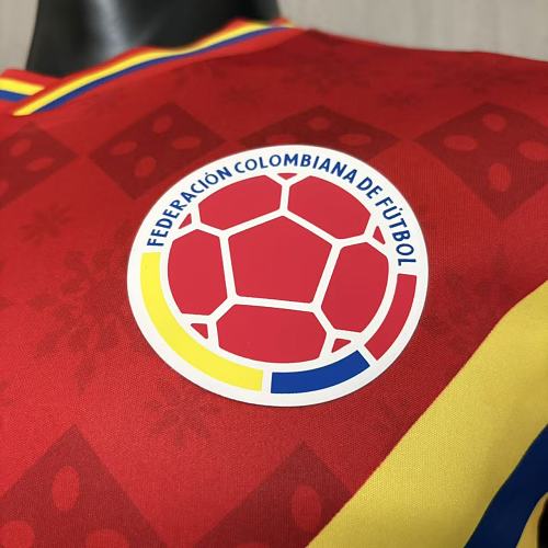 2026 Player Version Colombia Red Jersey