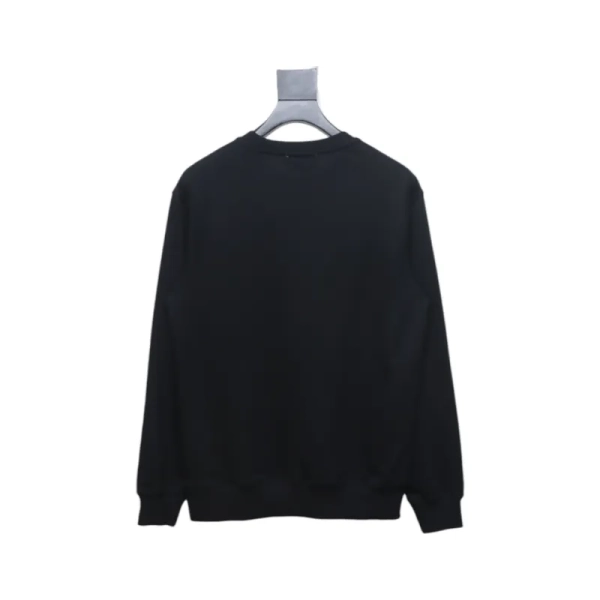 Bape Monkey Print Crewneck Sweatshirt 'BlackBlue'