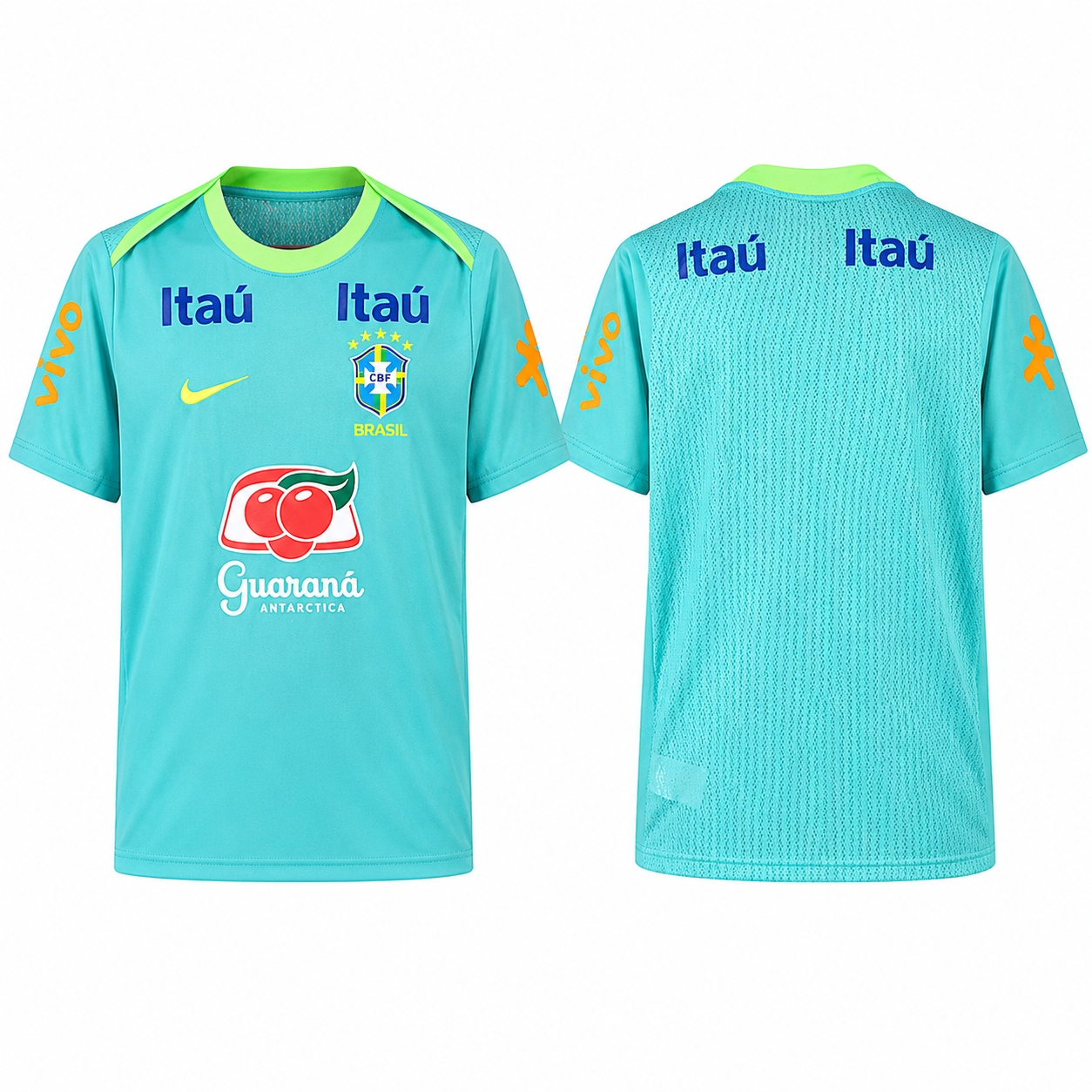 2026 Brazil training kit jersey