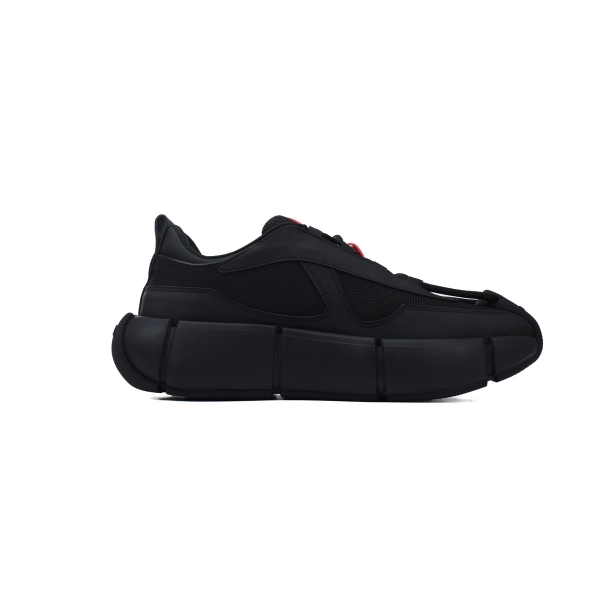 Prada Sneakers Black Red