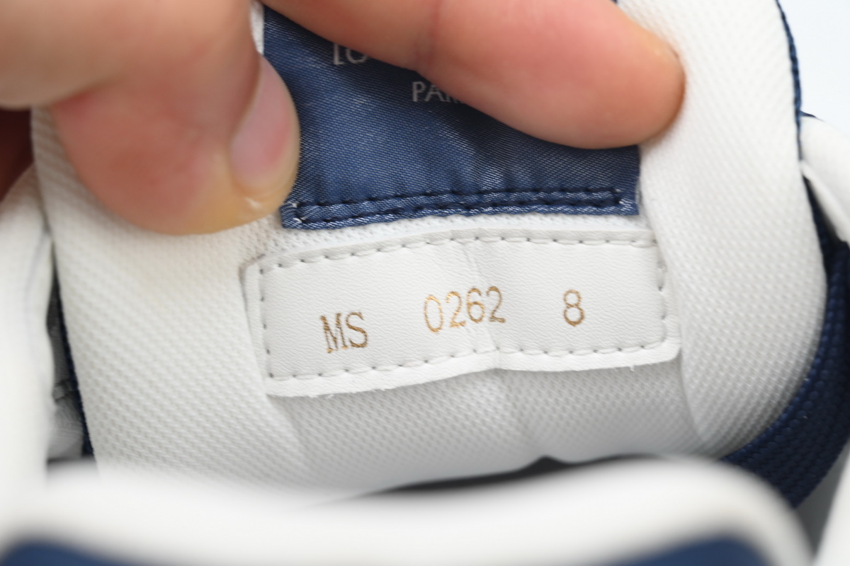 Pkkicks God Batch LOUIS VUITTON Trainer Dark Blue
