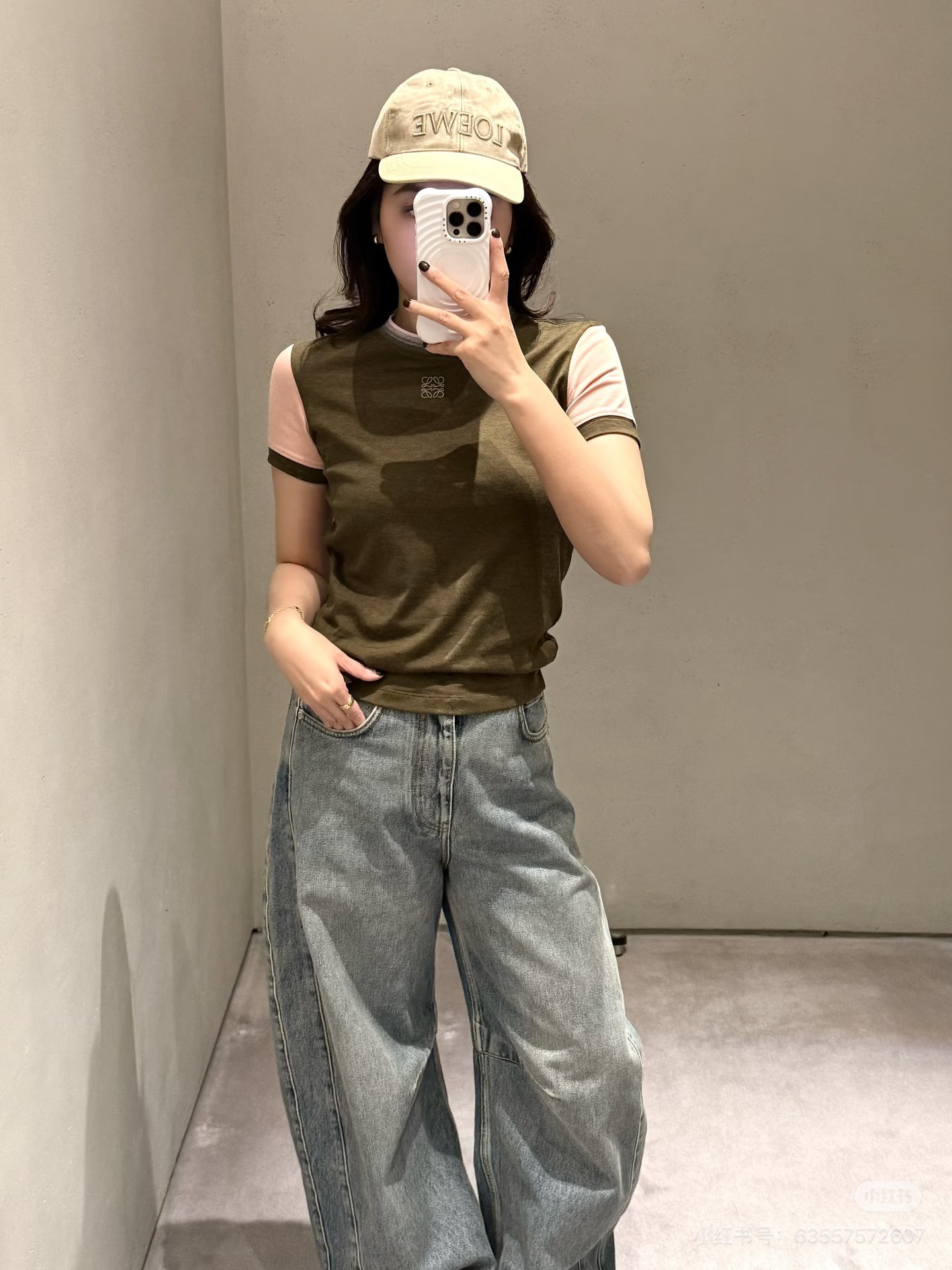 Loe New Color-block T-shirt