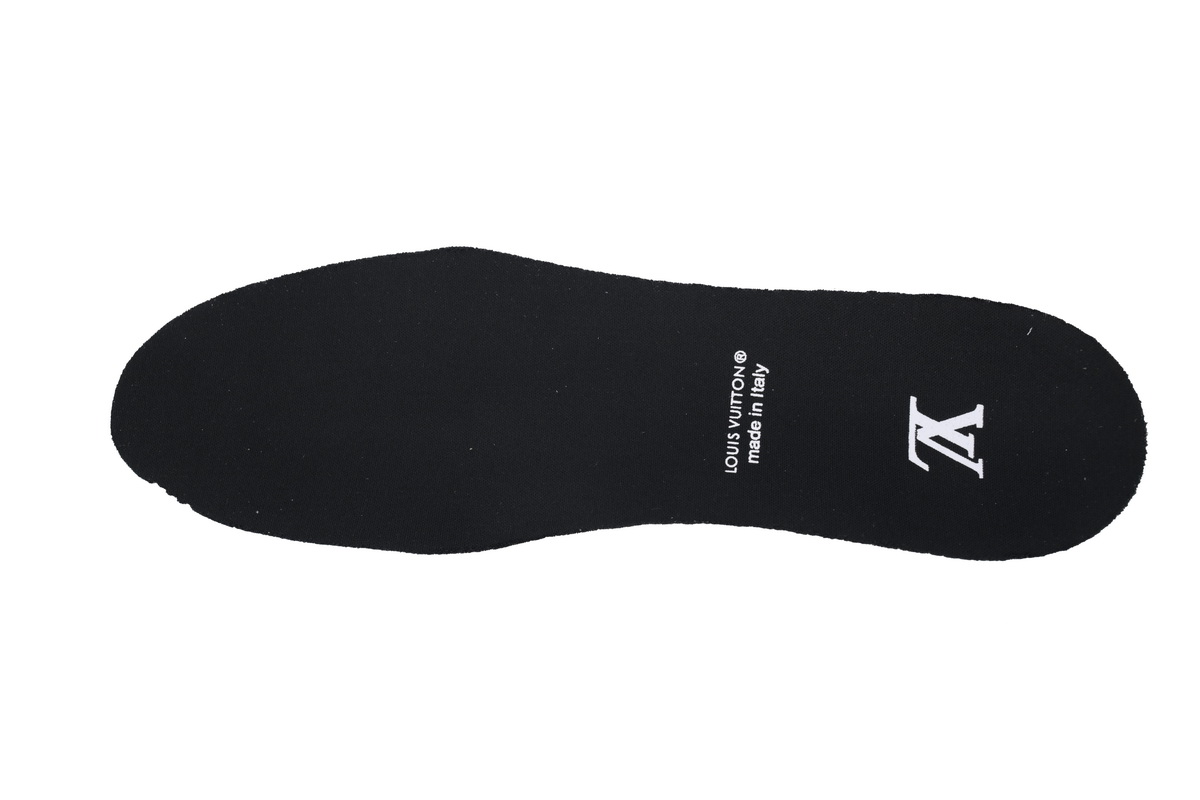 Pkkicks God Batch Louis Vuitton LV Trainer Black Damier 3D Denim 1AD6DX