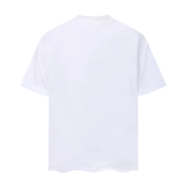 Sp5der T-Shirt T001 white  orange heart