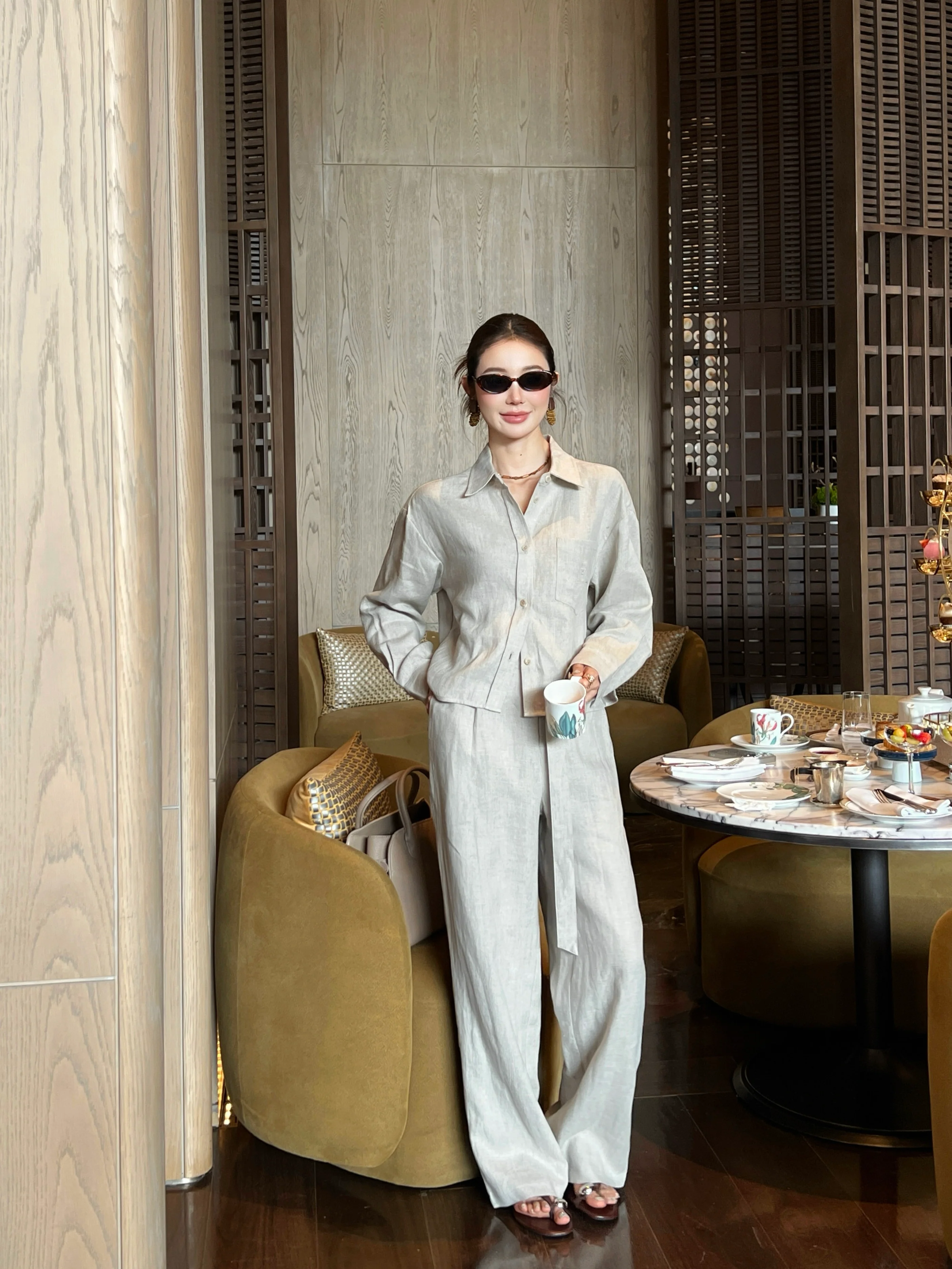 Loro NEW Straight-leg trousers