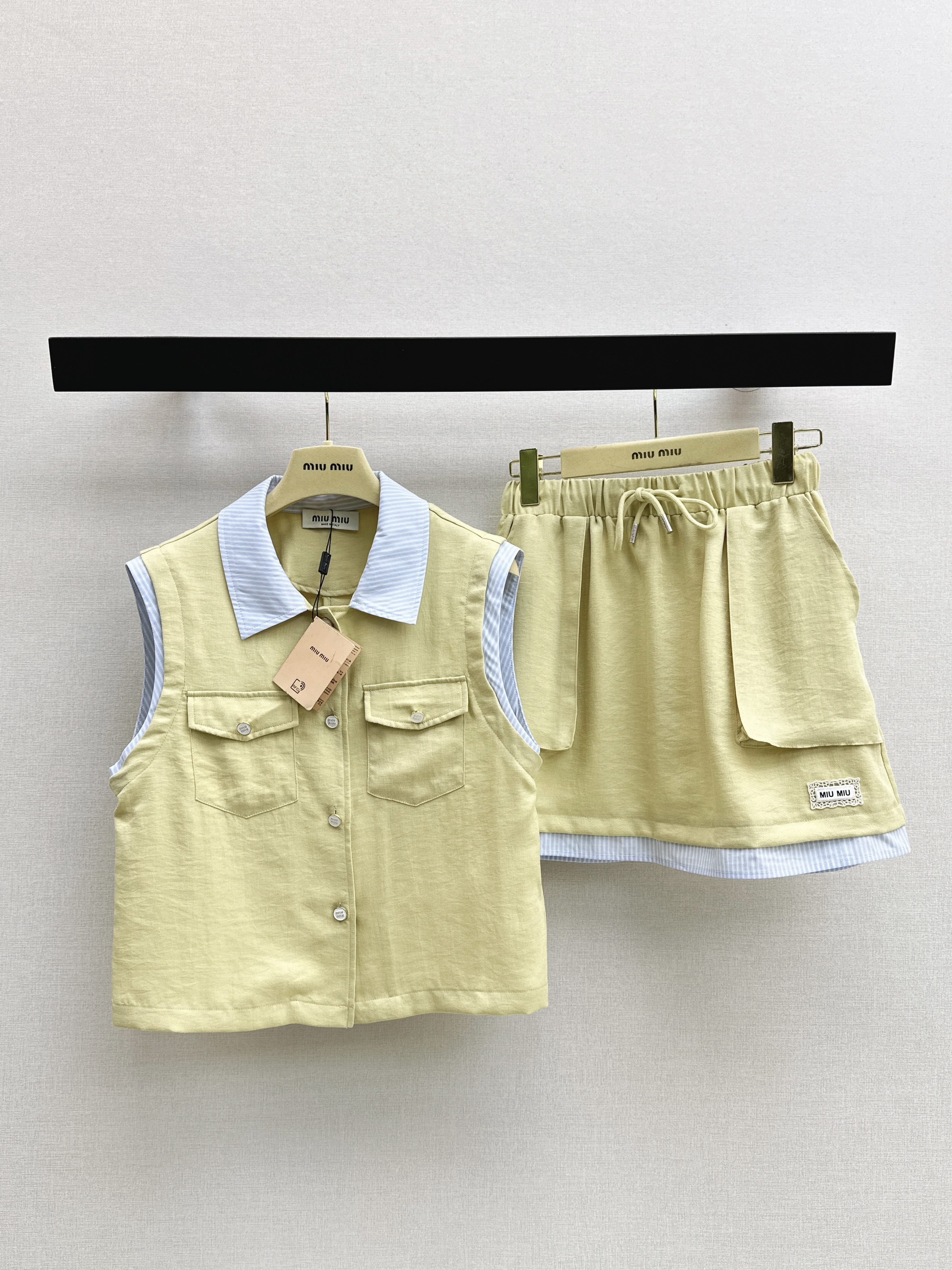 Miu New Top+skirt set