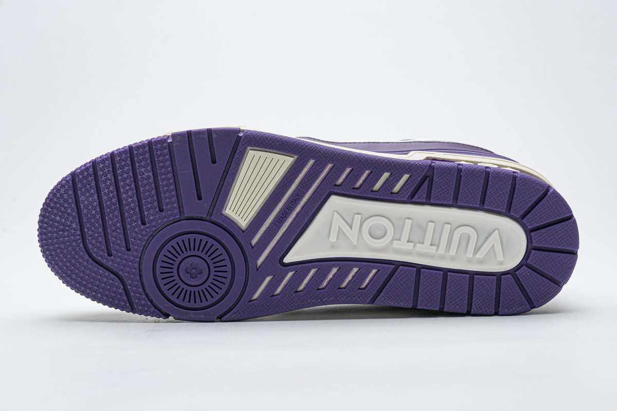 Pkkicks God Batch LOUIS VUITTON 20ss Trainer Purple