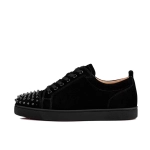 Christian Louboutin Louis Junior Spikes Flat Black 1130573CM53