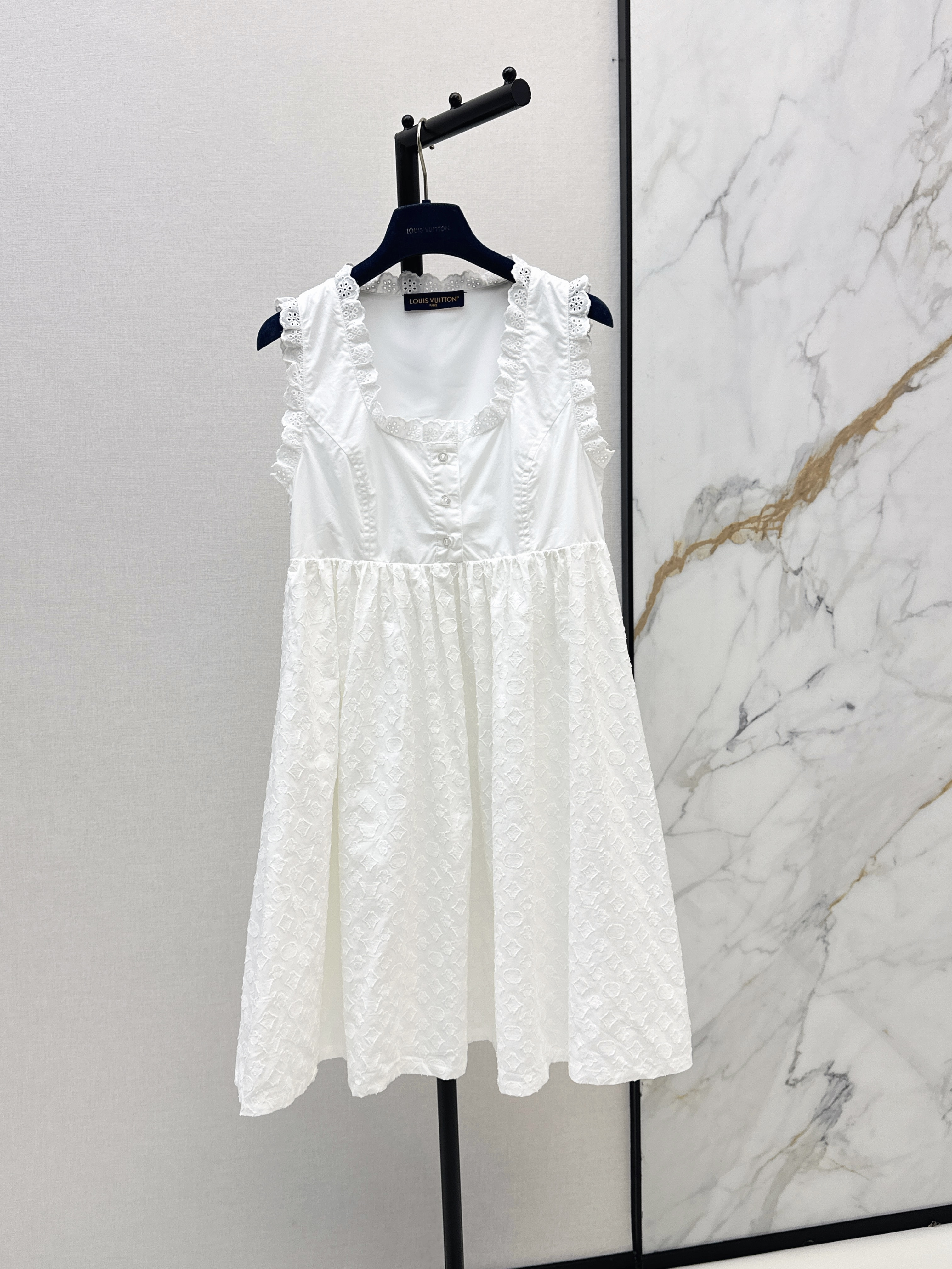 Louis New U-neck doll vest dress