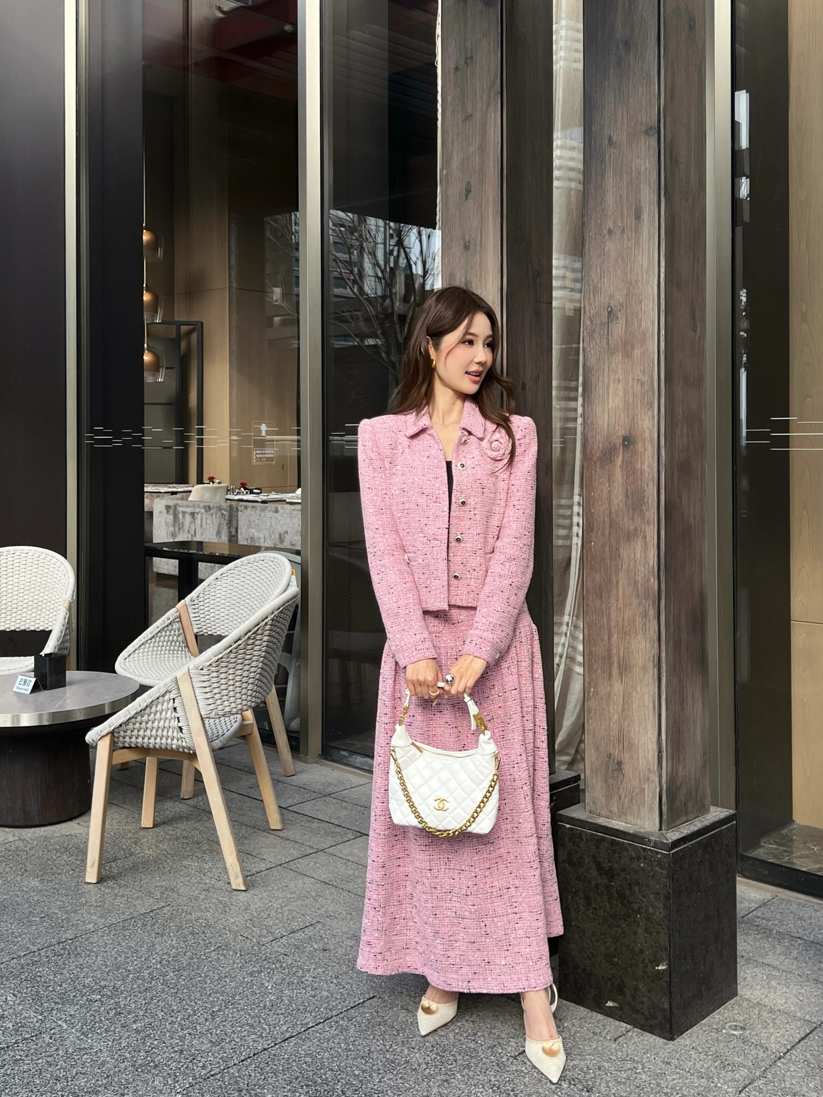 Chan NEW woven jacket