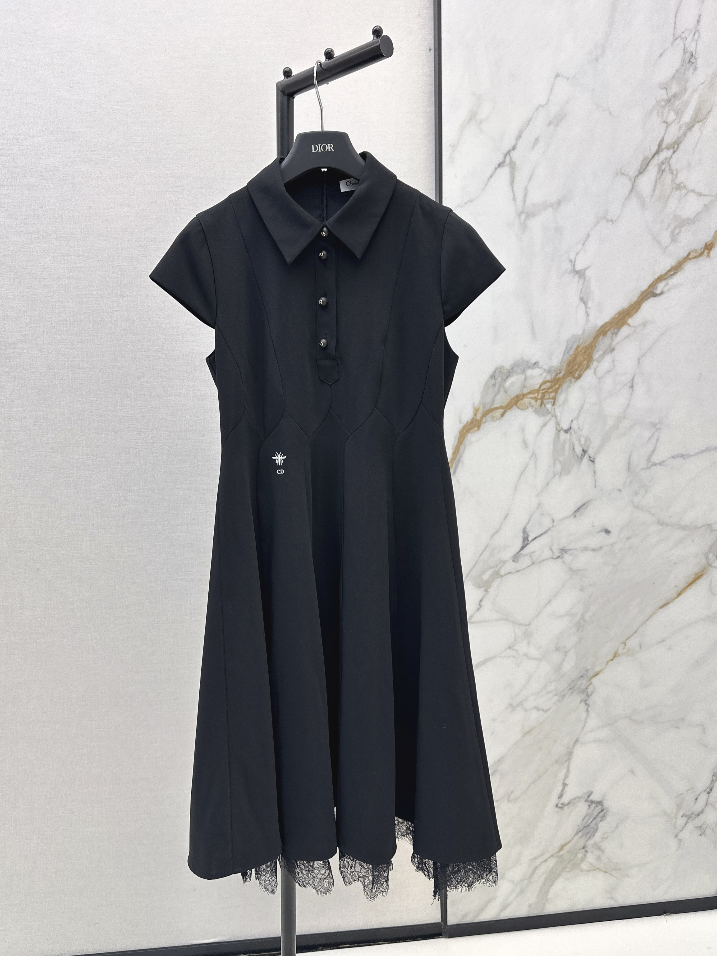 CD New patchwork lace dress