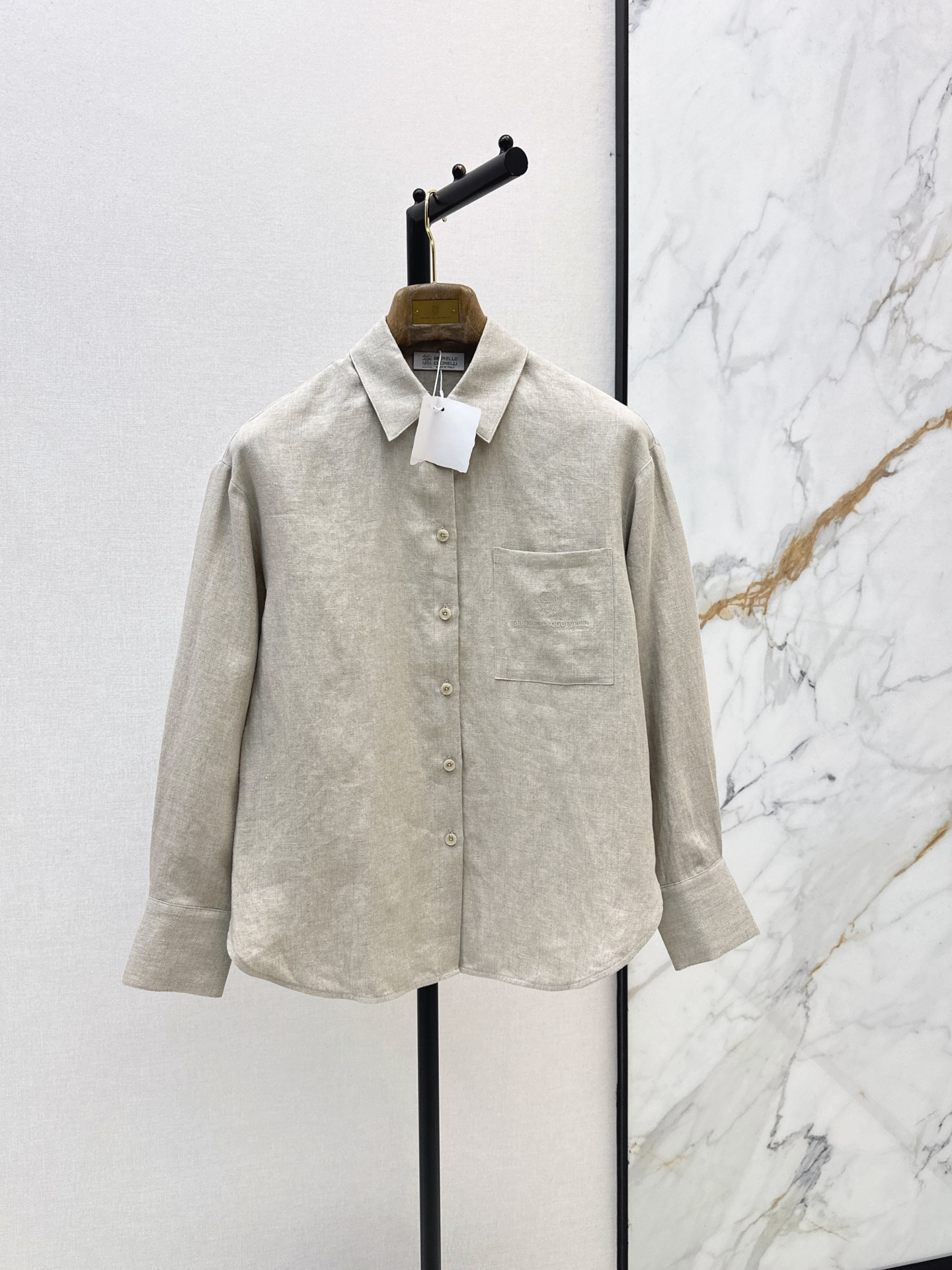 Brun New Cotton and linen shirt