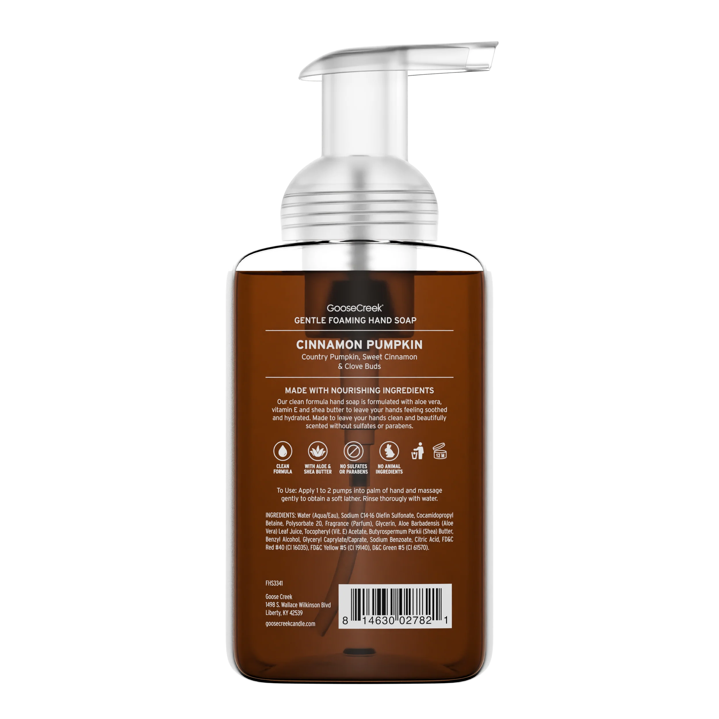 Cinnamon Pumpkin Lush Foaming Hand Soap