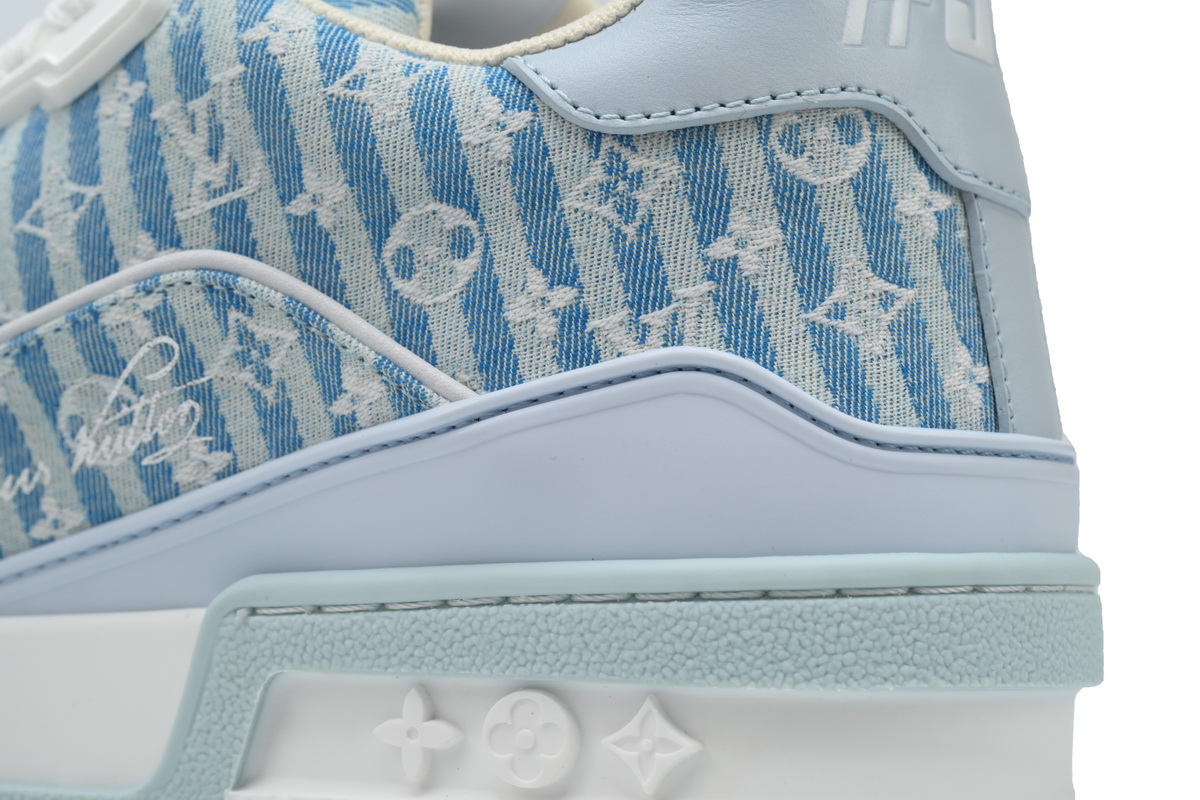 Pkkicks God Batch Louis Vuitton Trainer Blue