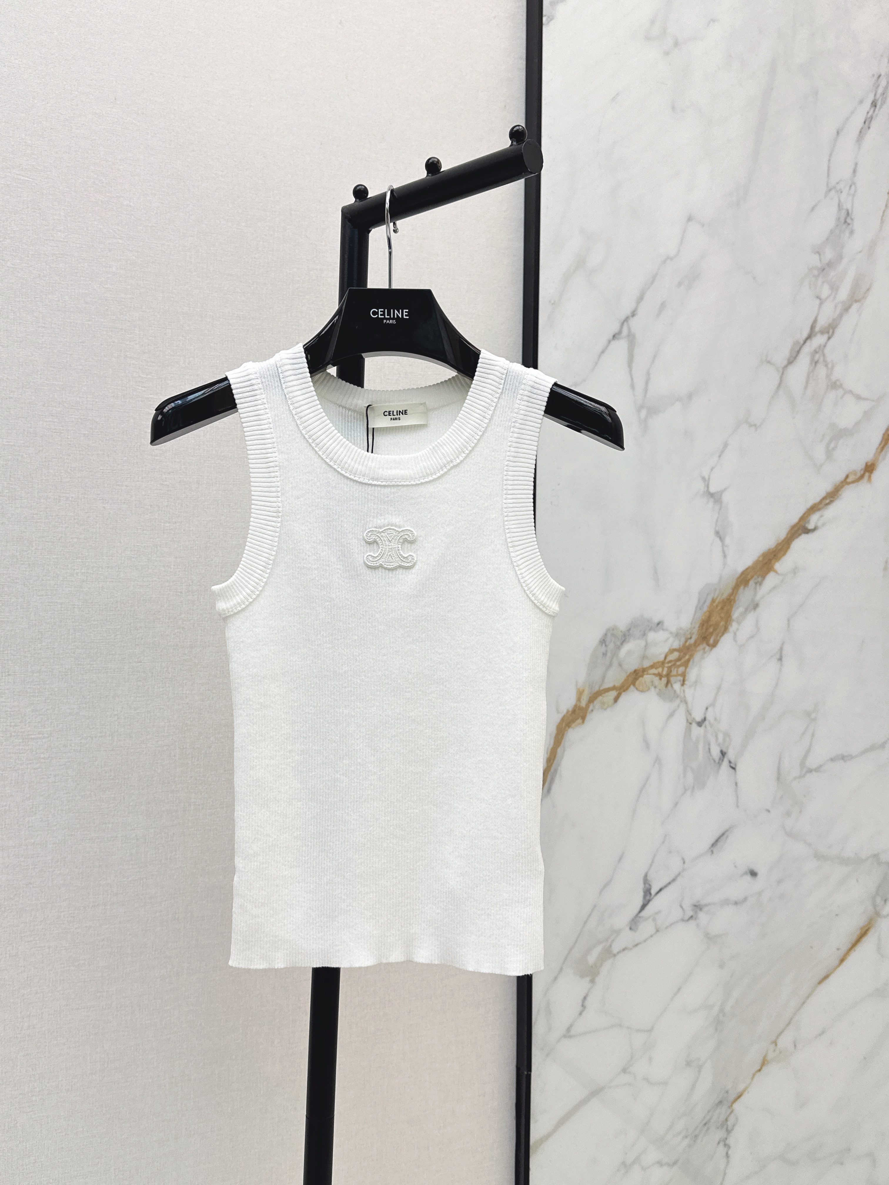 Celi New embroidered knitted vest