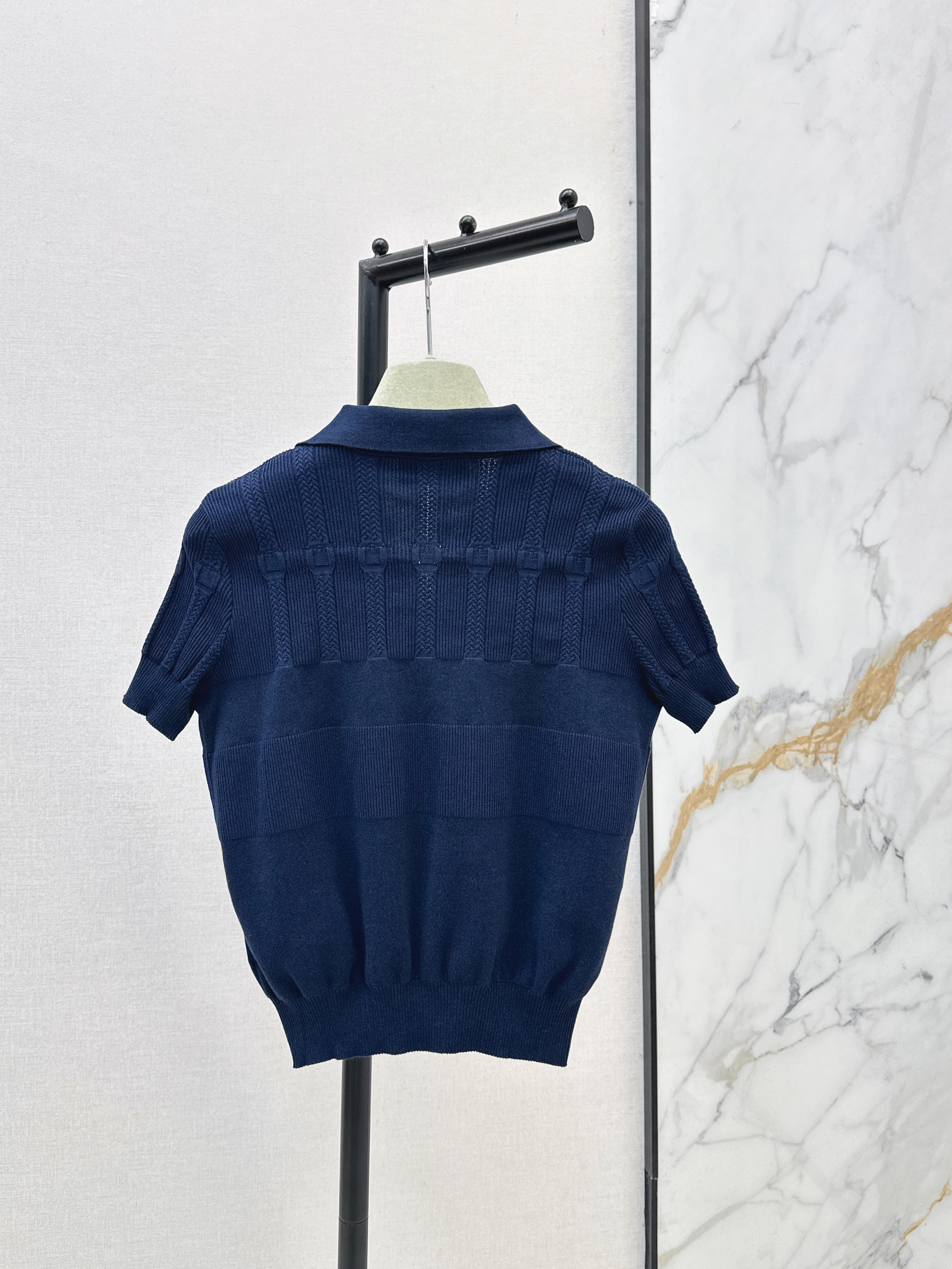 Herm New knit polo shirt