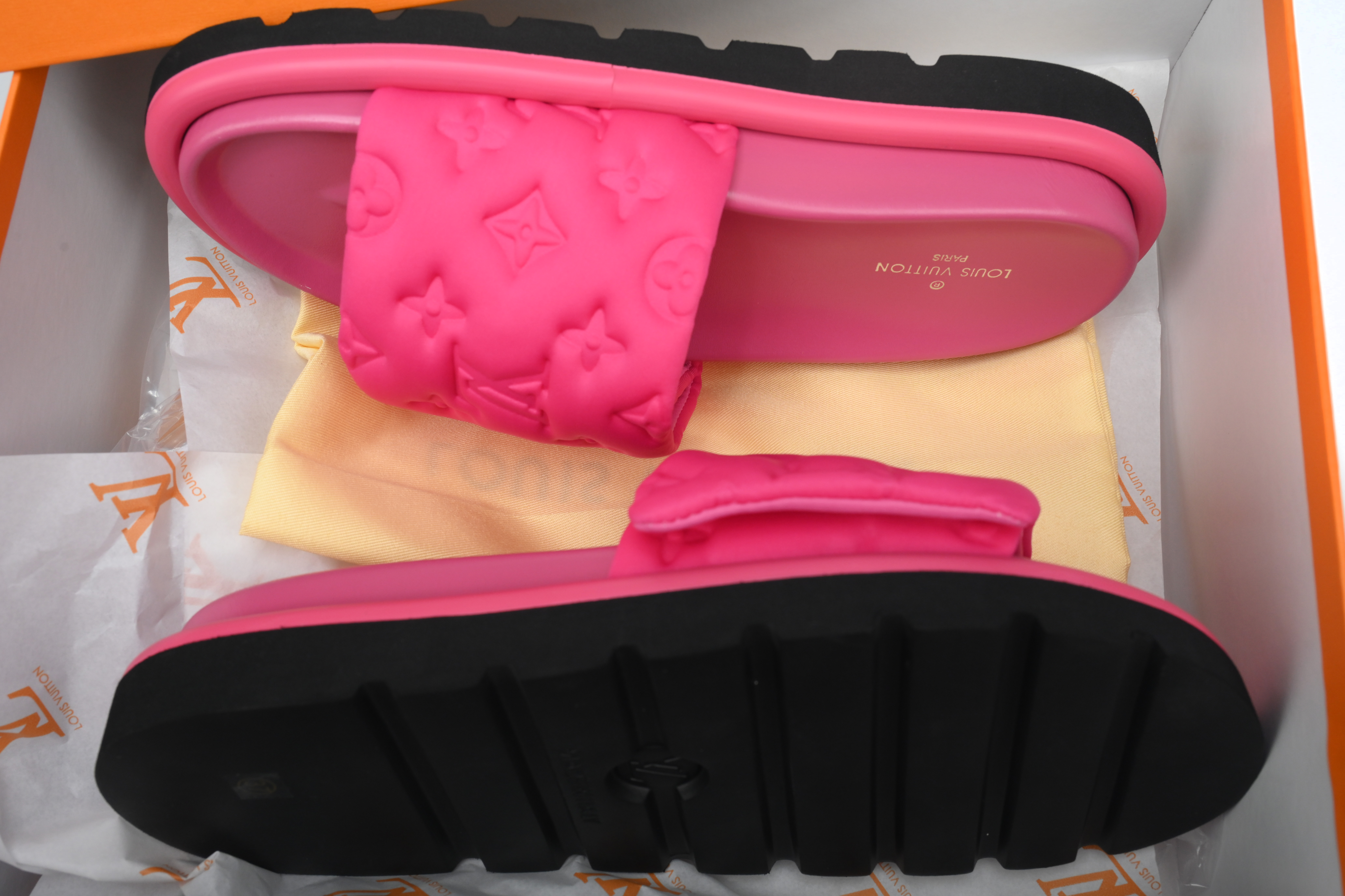Pkkicks God Batch LOUIS VUITTON Pool Pillow Pink