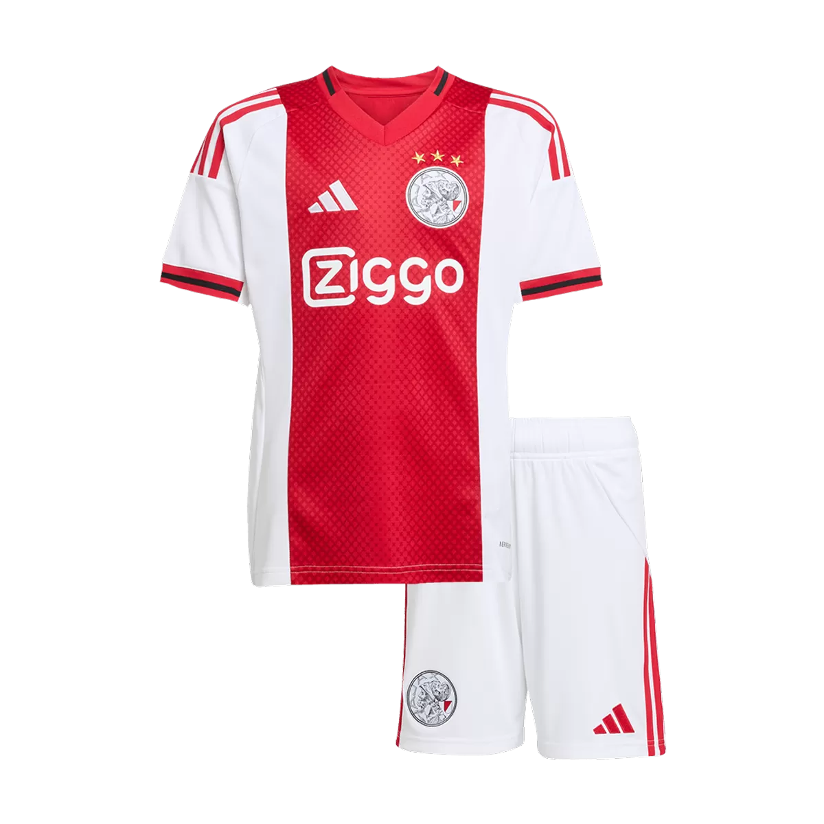 Ajax Kid's Home Soccer Kit - Jersey+Shorts 2025/26