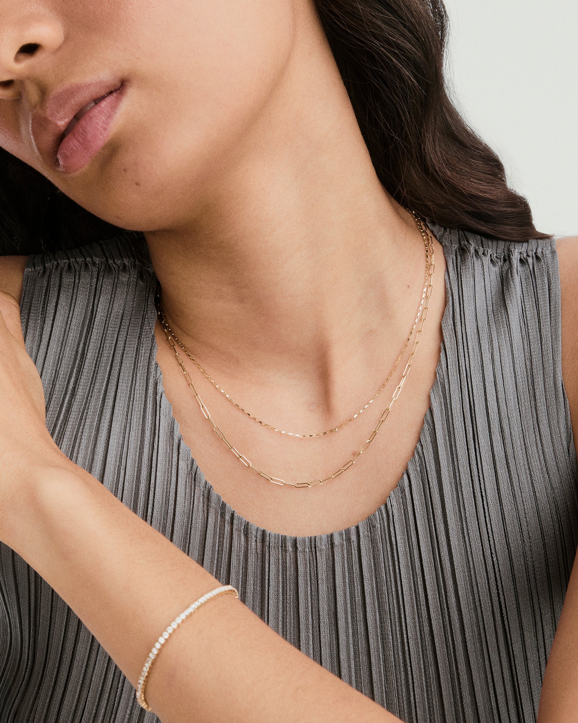Paper Chain Necklace