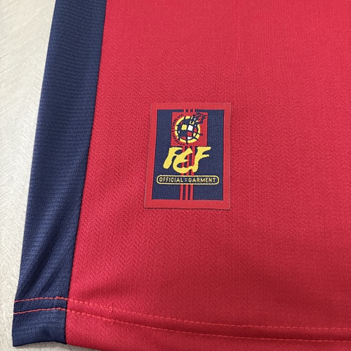 Retro 1998 Spain Home Jersey