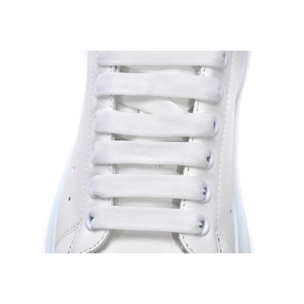 Alexander McQueen Sneaker White Black  462214 WHGP7 9001