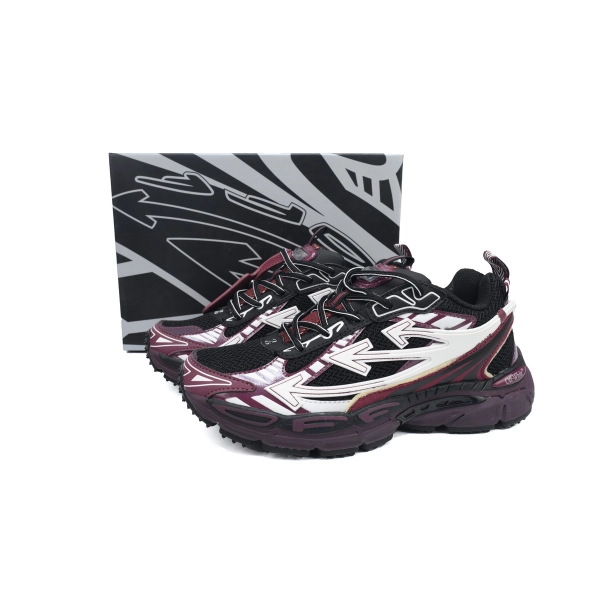 OFF-WHITE Out Of  Black Purple Re OMIA295F24 FAB00 10012