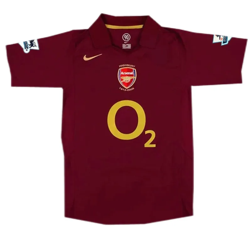 05-06 Arsenal Retro Jersey Home