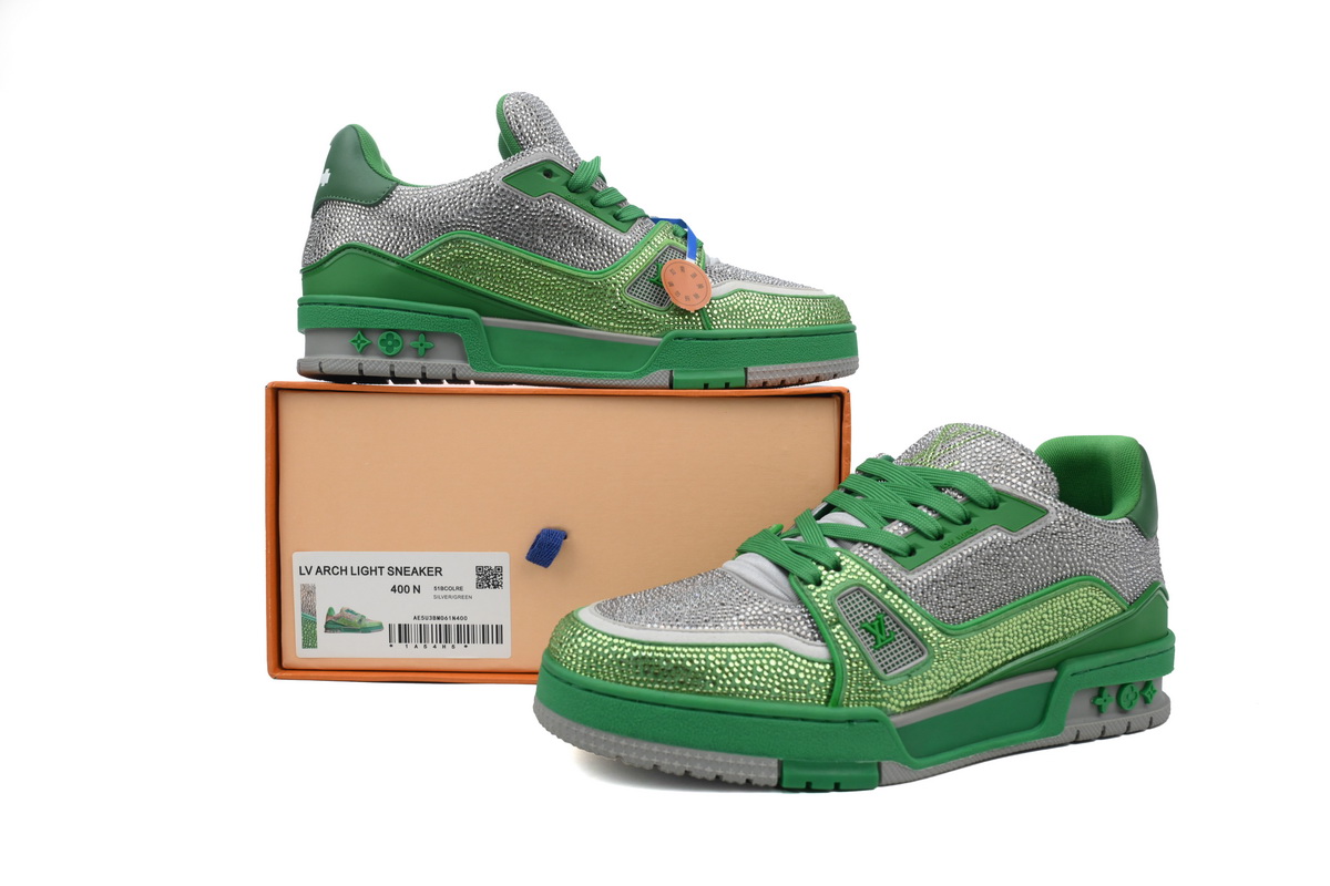 Pkkicks God Batch Louis Vuitton Trainer sneaker Green