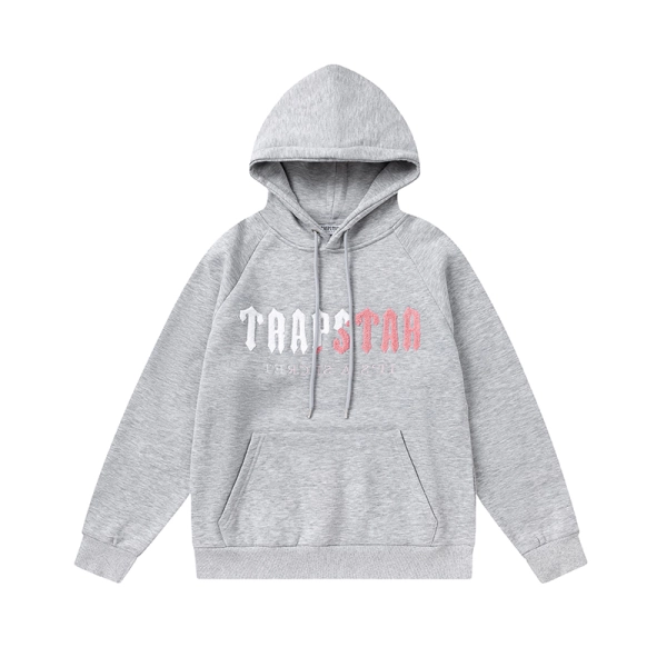 Trapstar Hoodie Tracksuit-8871 Grey