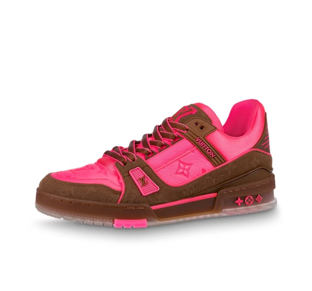 Pkkicks God Batch Louis Vuitton Trainer Pink Brown