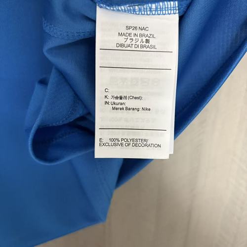 2026 Brazil Trainning Blue Jersey