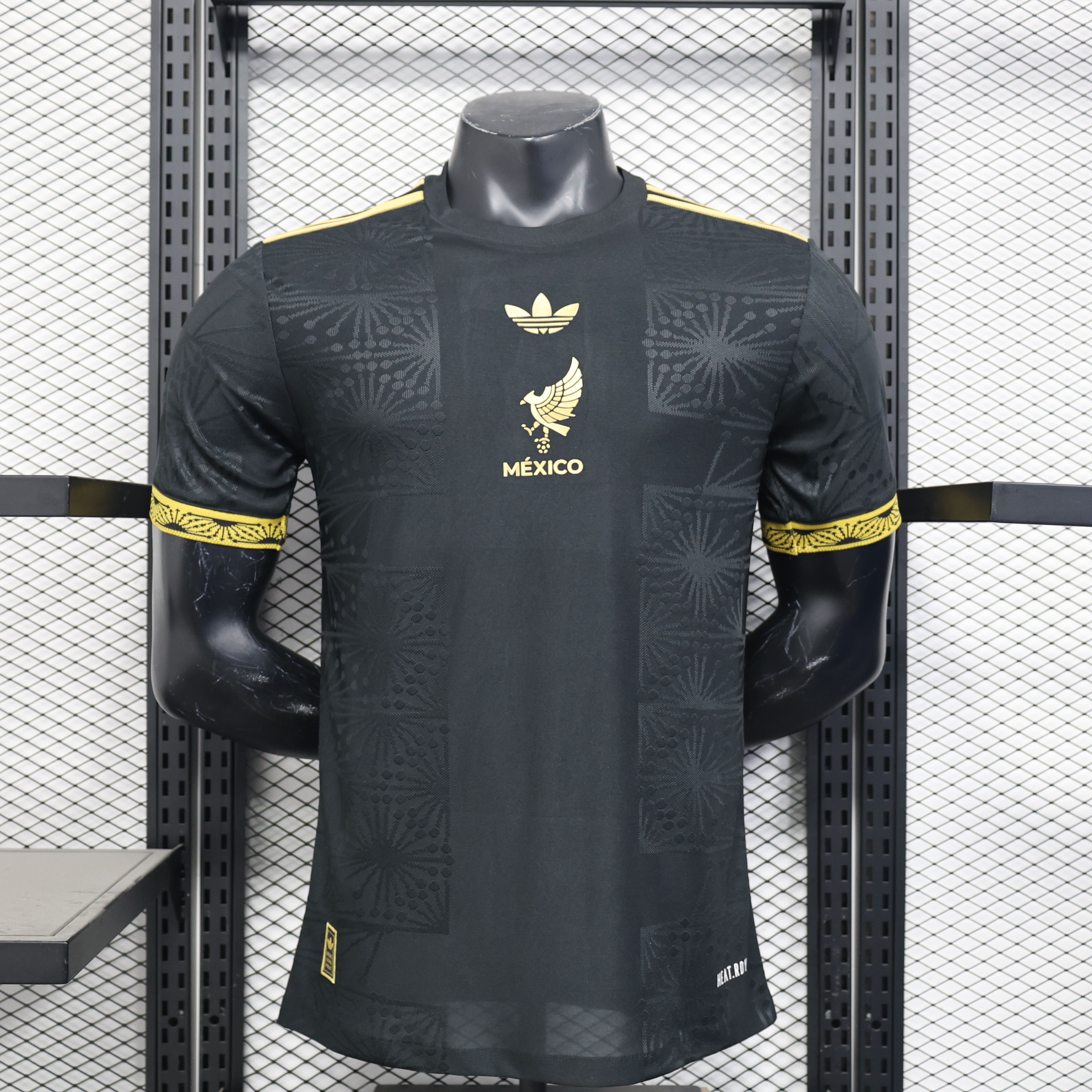 Mexico Gold Man Player Jersey 25/26