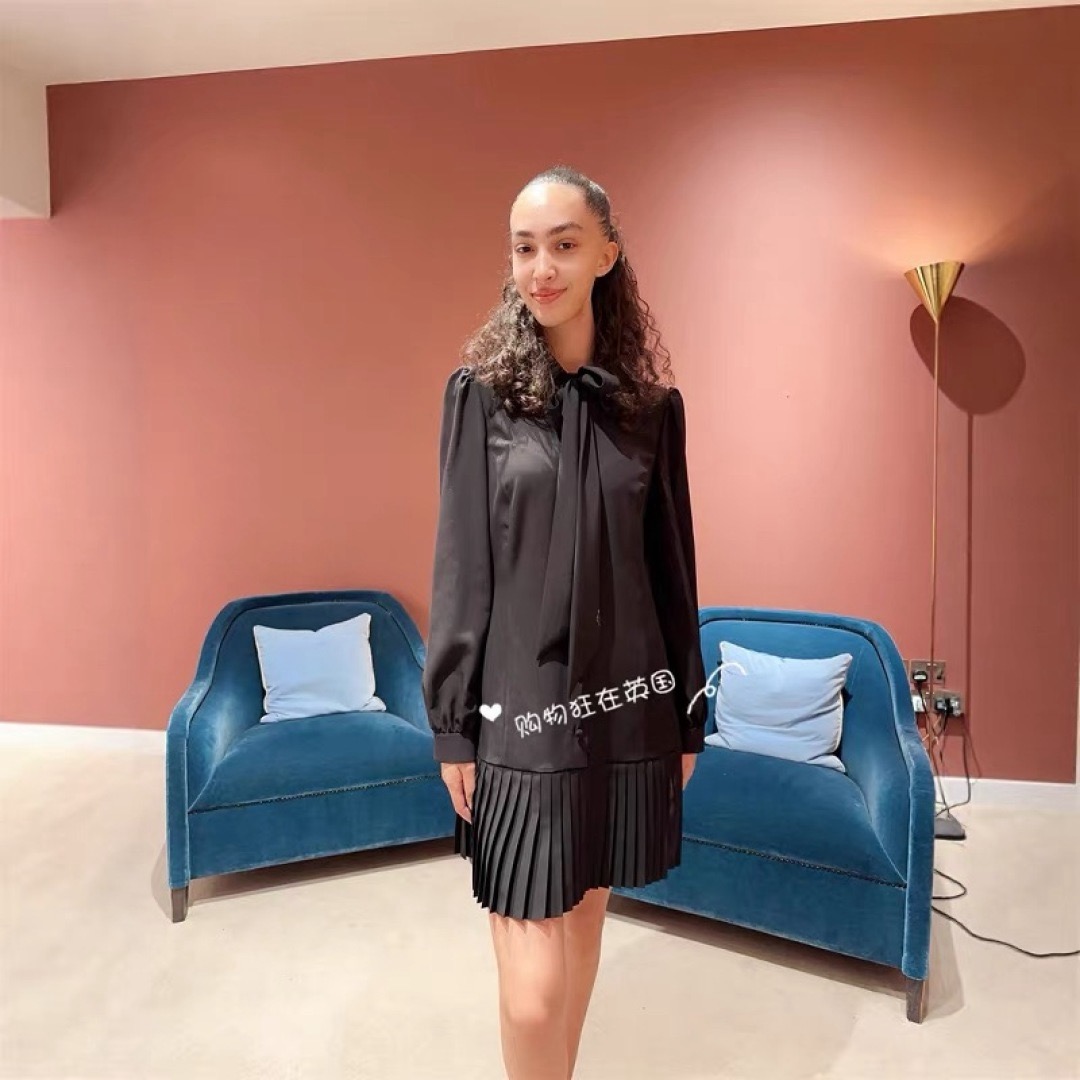 Louis New Tie-front dress