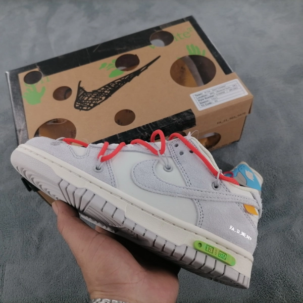 OFF WHITE x Nike Dunk SB Low The 50 NO.13 DJ0950-110