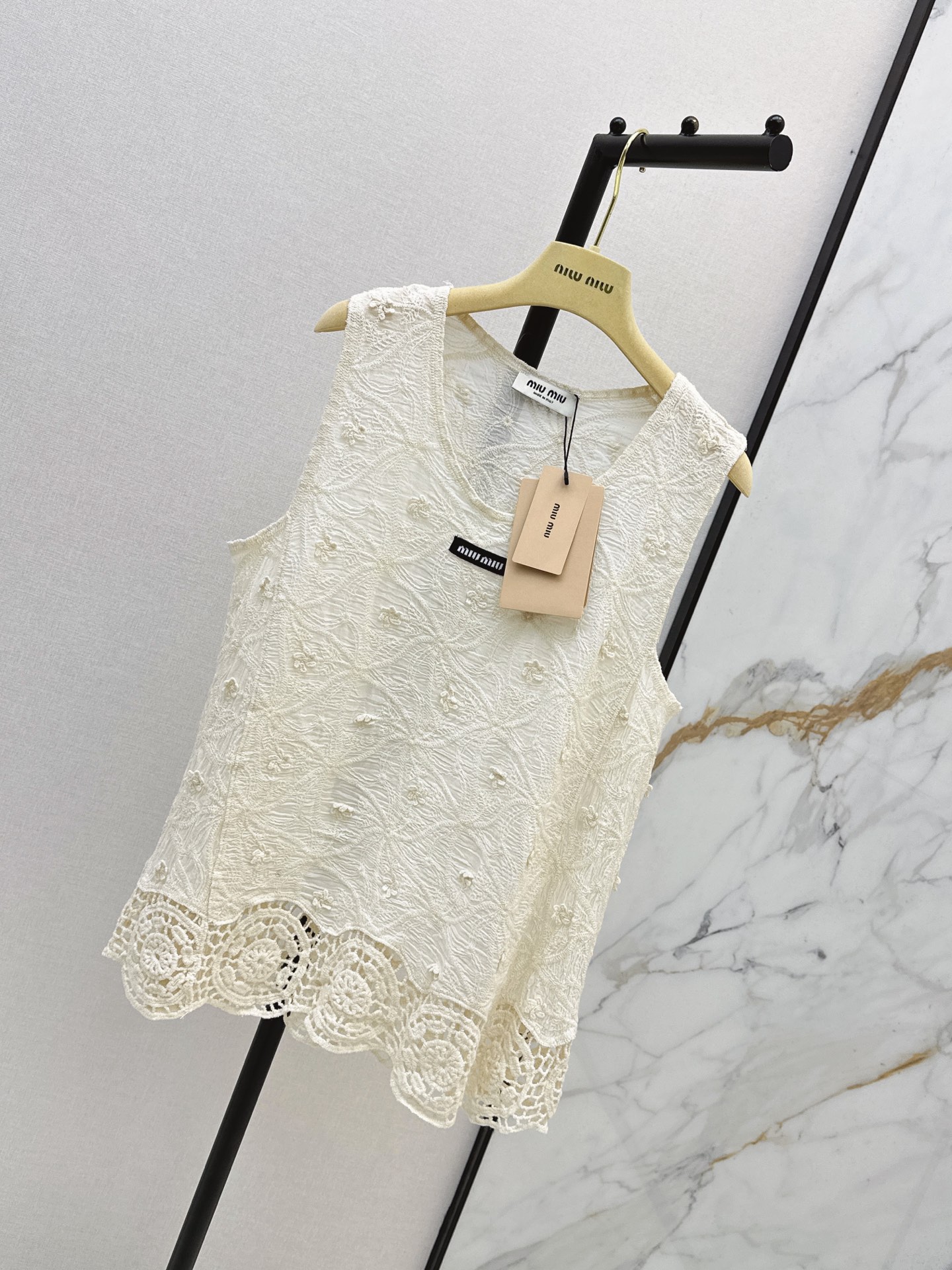 Miu New Crochet Vest