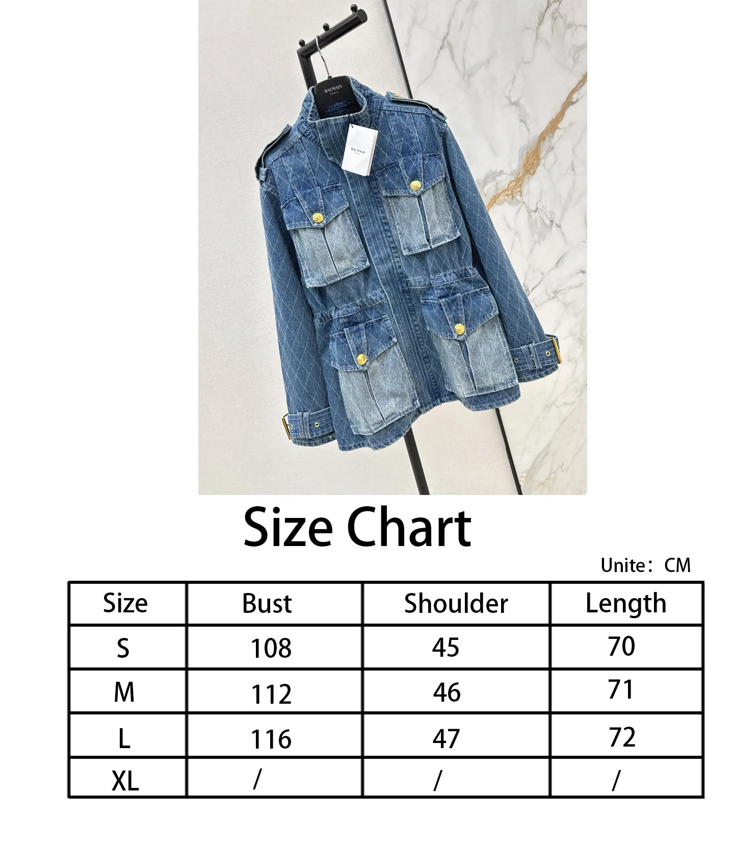 Balm NEW vintage denim jacket