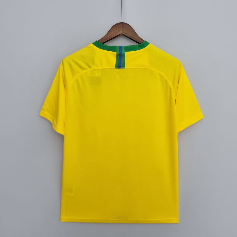 Brazil 1998 Home Retro Fan Jersey