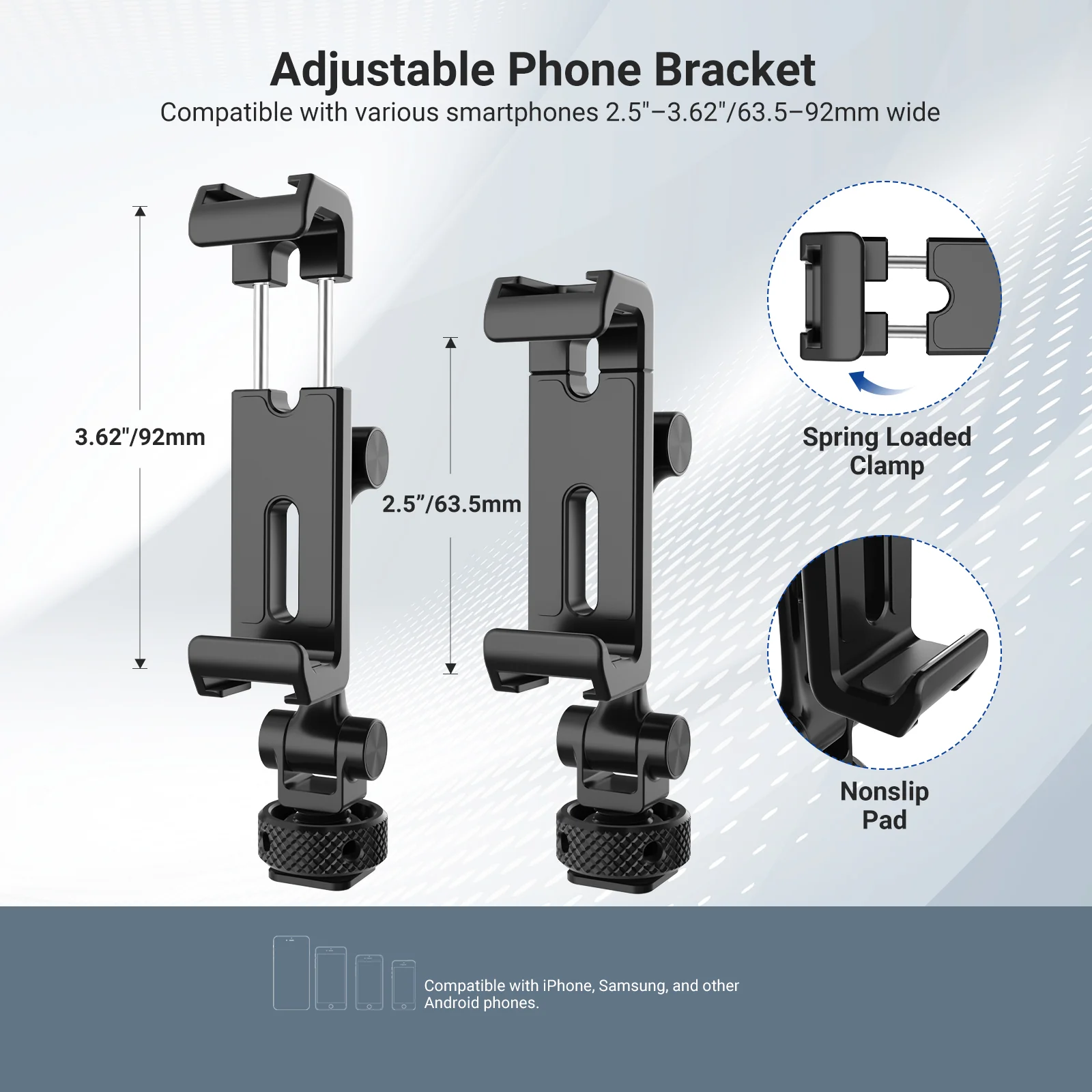 NEEWER PA154 Universal Phone Holder